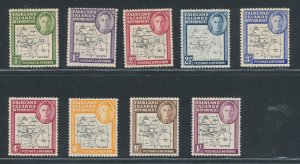 1946 Falkland Island Dependencies - Stanley Gibbons # G9/G16 - MNH**