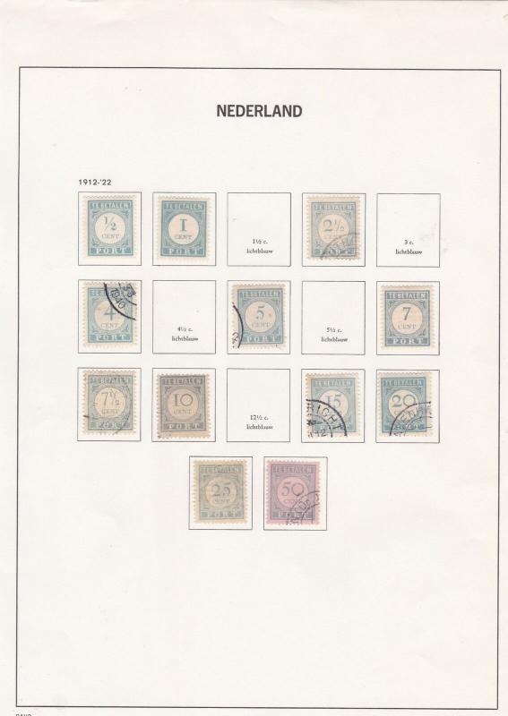 Netherlands Stamps Page ref R16794