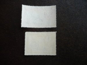 Stamps - Gilbert & Ellice - Scott#42,46 - Mint Never Hinged Part Set of 2 Stamps