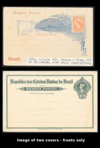 BRAZIL (115+ Pcs) Very Old Postal Stationery Collection c1880s to 1930s