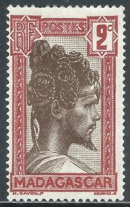 Madagascar, Sc #148, 2c MH