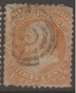 U.S. Scott #71 Franklin Stamp - Used Single