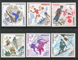 Monaco # 1221-6 Mint Never Hinge.