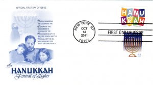 #4583 Hanukkah Combo Artcraft FDC
