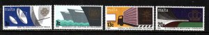 Malta-Scott#629-32-unused NH set-World Communication year