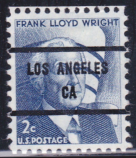 Precancel - Los Angeles, CA PSS 1280-71 Bureau Issue