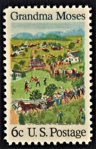 US 1370 MNH VF 6 Cent Grandma Moses