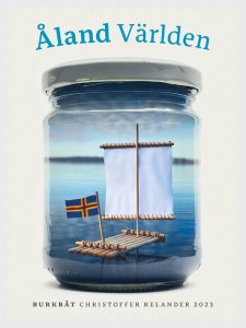 2023 Aland Bark Boat in a Jar (Scott NA) MNH