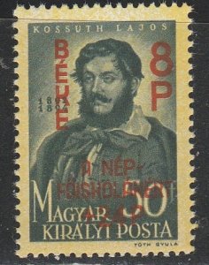 Hongrie   B177     (N**)   1954   Semi postal