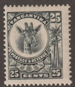 Tanganyika Scott# 16 1922 VF MLH