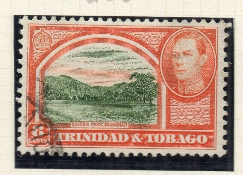 Trinidad & Tobago 1938-44 Early Issue Fine Used 8c. NW-99831