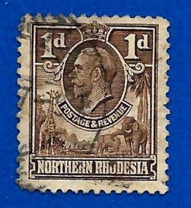 Northern Rhodesia 1925 - U - Scott #2 *