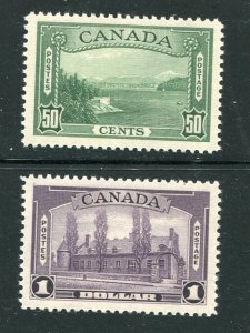 Canada #244-45   Mint XF  NH    - Lakeshore Philatelics