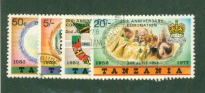 TANZANIA 99-102 USED BIN$ 1.00