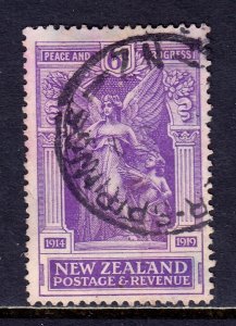 New Zealand - Scott #169 - Used - Magenta stain - SCV $19