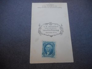 # R 13c Mint on Photo by E. M. Collins