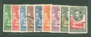 Bechuanaland Protectorate #124-33 Used