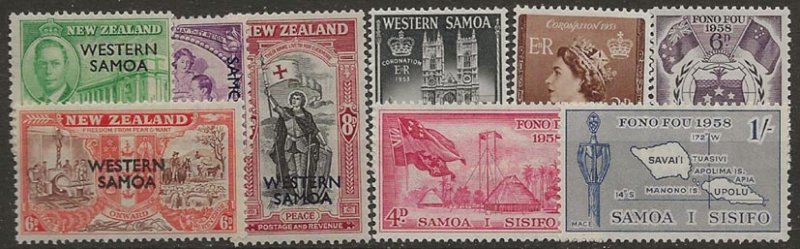 Samoa 191-4,214-5,220-2 m