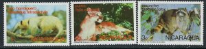 Nicaragua 946-48 MNH 977 part set (ak3102)