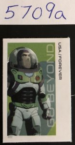 US 5709a Imperf. Buzz Lightyear unused single