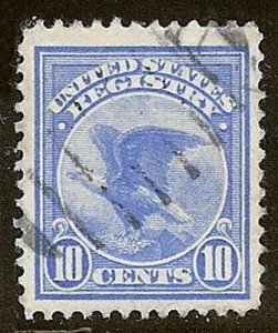 F1 - 10c XF+ Centering Registration Stamp Eagle