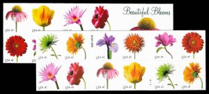 PCBstamps  US #4176/4185a Bk Pane $8.20(20x41c)Flowers, MNH, (4)