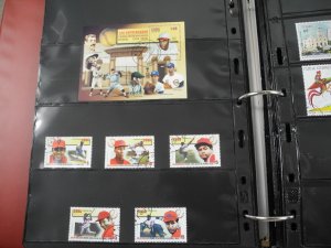 CUBA(2002-2008), Stamp Collection in stock pages(Kenmore binder)