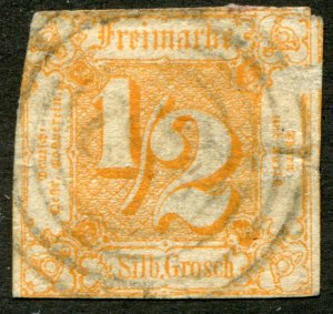 Thurn& Taxis  Sc.# 17 used