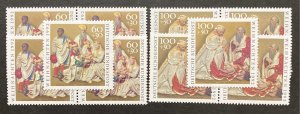 Germany 1992 #b739-40, Wholesale Lot of 5, MNH, CV $10.75