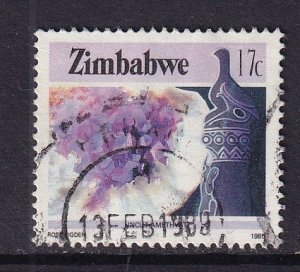 Zimbabwe  #502  used 1985  agriculture and industry 17c