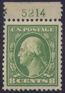 US Scott #414 Mint, VF/XF, Hinged