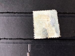 Great Britain queen Victoria 2 penny Blue stamp Ref  56871