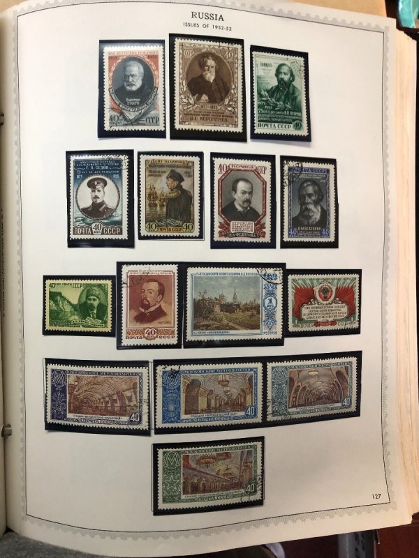 RUSSIA – PREMIUM FIVE VOLUMES COLLECTION 1850s-1990s – 423447