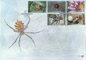 South Africa The Wonder World Of Spiders 2004 Insect Animal Wild (stamp fdc B)