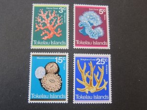 Tokelau 1973 Sc 37-40 set MH