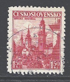 Czechoslovakia Sc # 219 used (BBC)