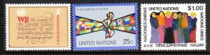 291-93 United Nations 1978 Definitives MNH