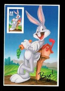 #3137 Bugs Bunny Single w/Picture - MNH
