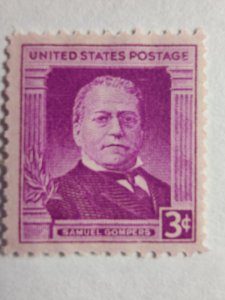 SCOTT #988 SINGLE SAMUEL GOMPERS MINT NEVER HINGED