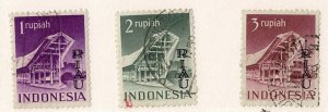 Indonesia Riau #17-19 used