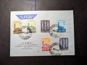 1961 Ruanda Urundi Airmail Cover to Usumbura NAHV