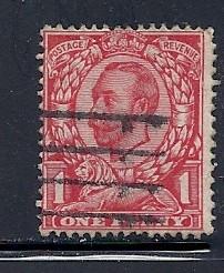 GB #154 George V  1p (U) CV $3.50