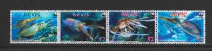 FISH - NEVIS #1574 WWF (FORMAT 3) MNH