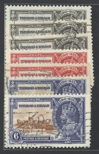 Trinidad & Tobago #43-5 Used Multiple