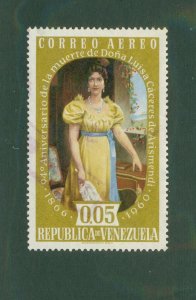 VENEZUELA C744 USED BIN $0.50