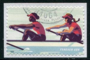 5695 US (58c) Women's Rowing SA, used on paper