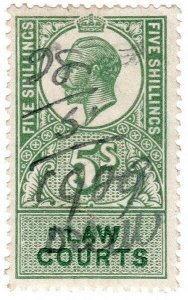 (I.B) George V Revenue : Law Courts (Scotland) 5/-