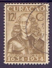 Netherlands Antilles  #117  1934 Curacao   used   300 yrs Curacao   12 1/2 ct