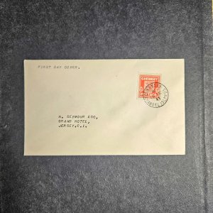 Channel Islands German Occupation of Guernsey First Day Cover 1941