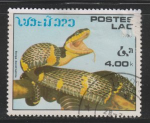 Laos 726 Snakes 1986